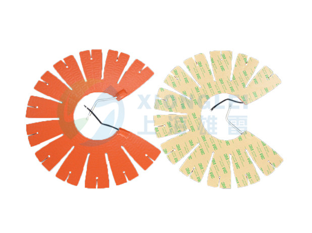 扇形硅胶电加热片